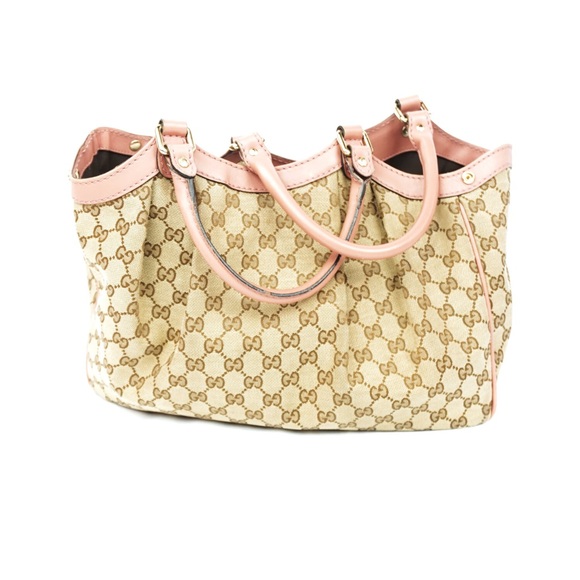 Gucci Medium Canvas Sukey Tote Pink - Picture 3 of 8